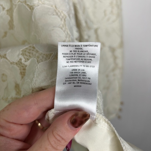 Mare Mare x Anthropologie Sheer Lace Blouse size XS - Picture 8 of 16